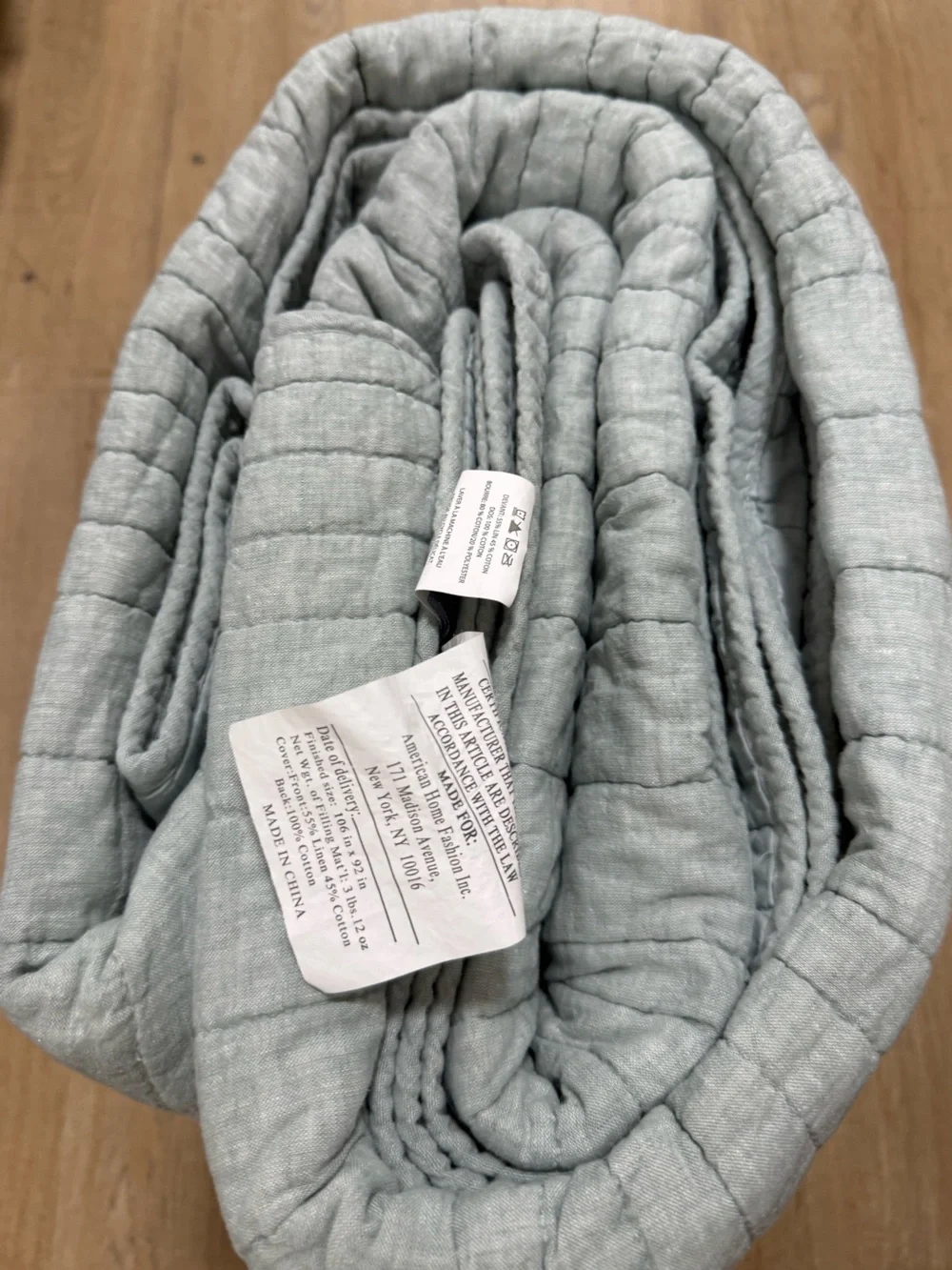 TAHARI HOME LINEN COTTON QUILT
